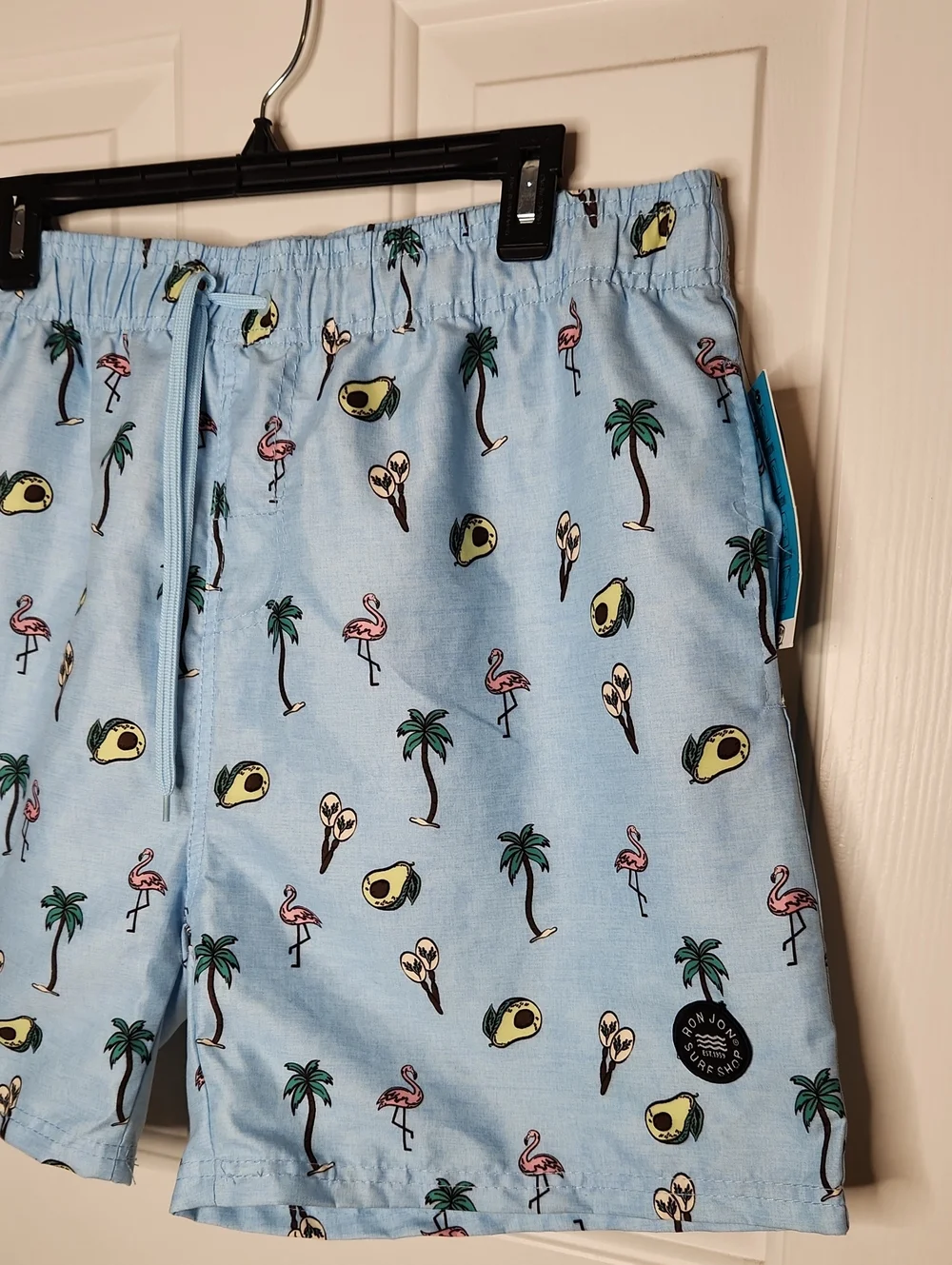 Ron Jon Surf Shop Avocado Dreamin Swim Trunks Size XL NWT